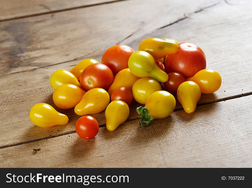 Group Of Different Tomato