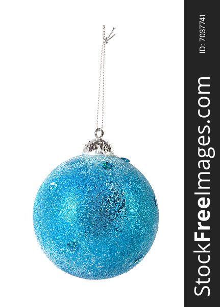 One Blue Christmas Ball