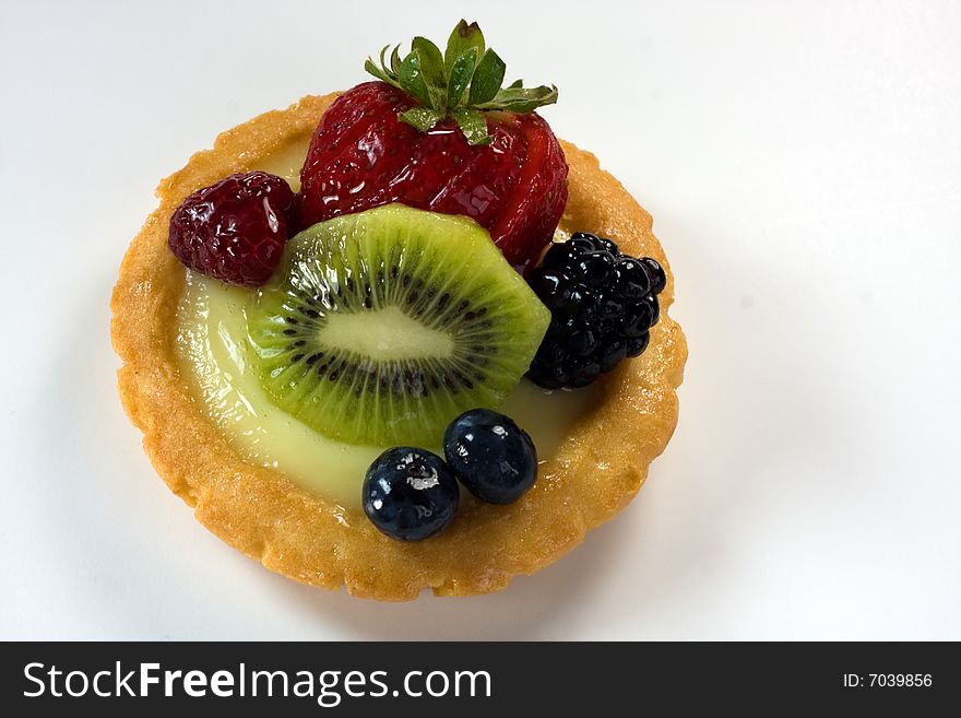 Mixed Berry Kiwi Custard Tart. Mixed Berry Kiwi Custard Tart