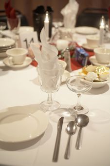 Table Setting Royalty Free Stock Images
