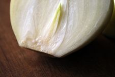 Onion On Cutting Board Royalty Free Stock Photo Onion On Cutting Board Royalty Free Stock Photo