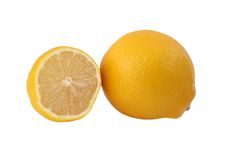 Fresh Lemon Royalty Free Stock Photography