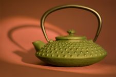 Teapot Close-up Stock Images