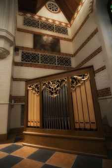 Pipe Organ Royalty Free Stock Image