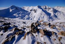 Winter Mountains Royalty Free Stock Photos Winter Mountains Royalty Free Stock Photos