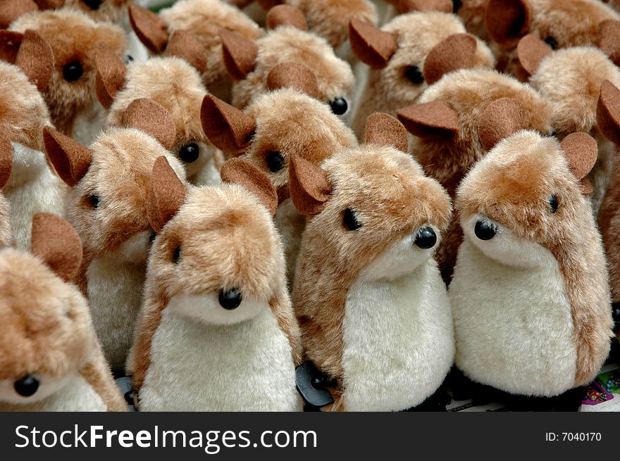 Many Squirrel Doll