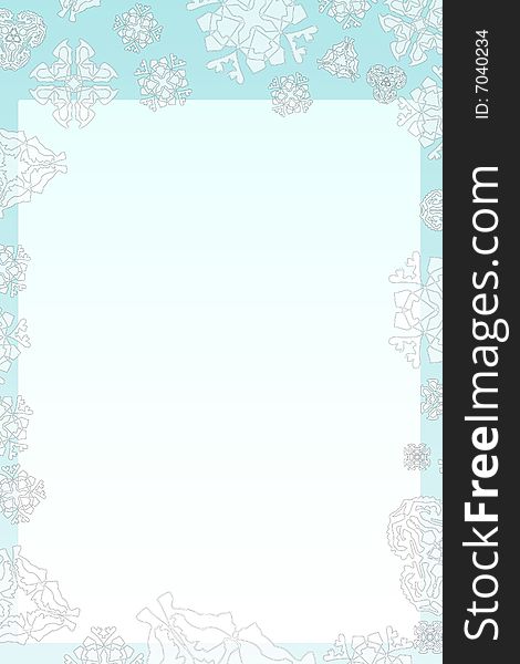 A fully scalable vector illustration of Snowflake web template. Jpeg & Illustrator AI file formats available.