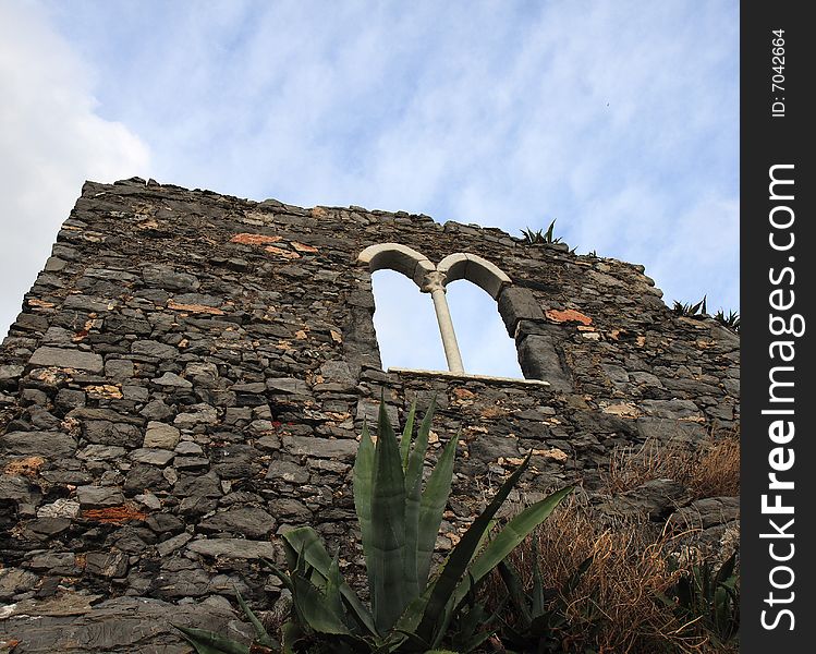 Old Castle In Portovenere