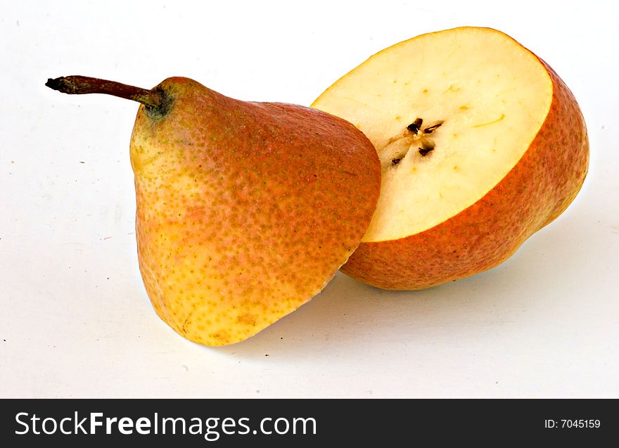 Sections Of Pear