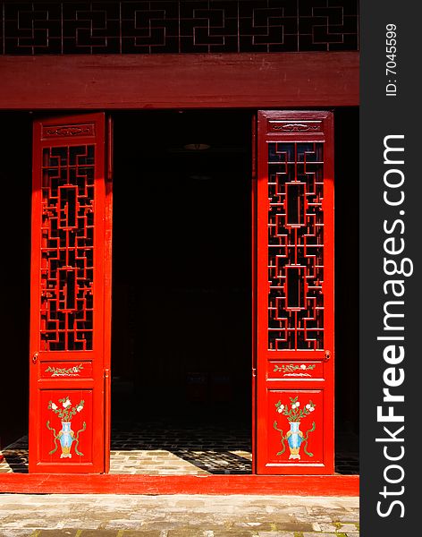 China's ancient architectural style. China's ancient architectural style