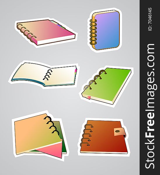 Many Note book in a vary look. Many Note book in a vary look