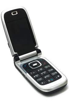 Mobile Phone With Russian Keyboard Stock Images Mobile Phone With Russian Keyboard Stock Images