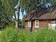 Old Wooden Farmhouse Stock Photography Old Wooden Farmhouse Stock Photography