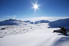 Winter Mountains Stock Photo Winter Mountains Stock Photo