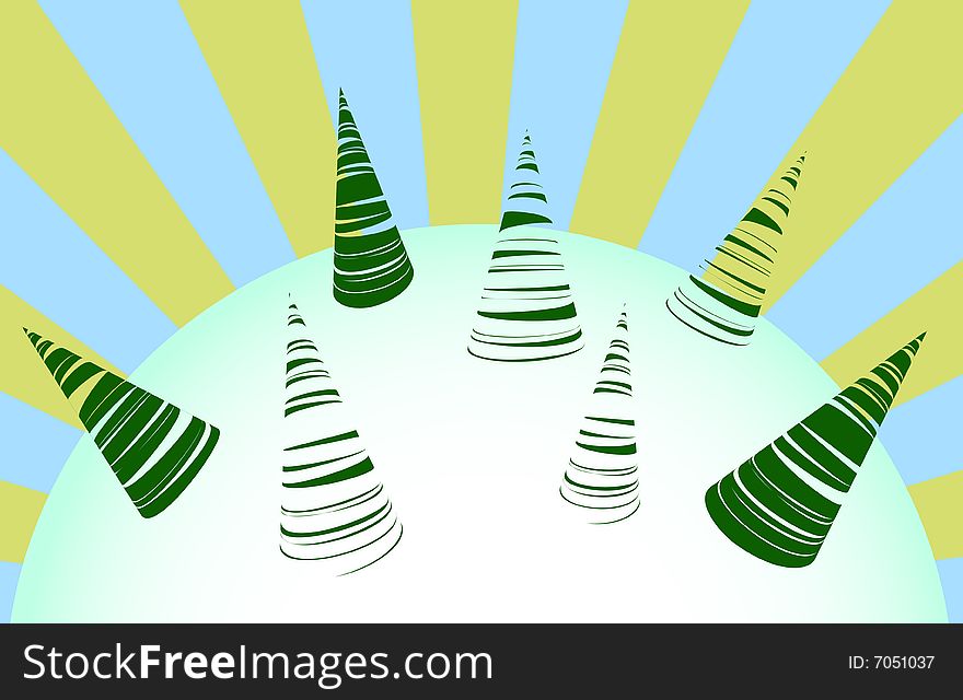 Christmas background, vector illustration. Welcome to my portfolio