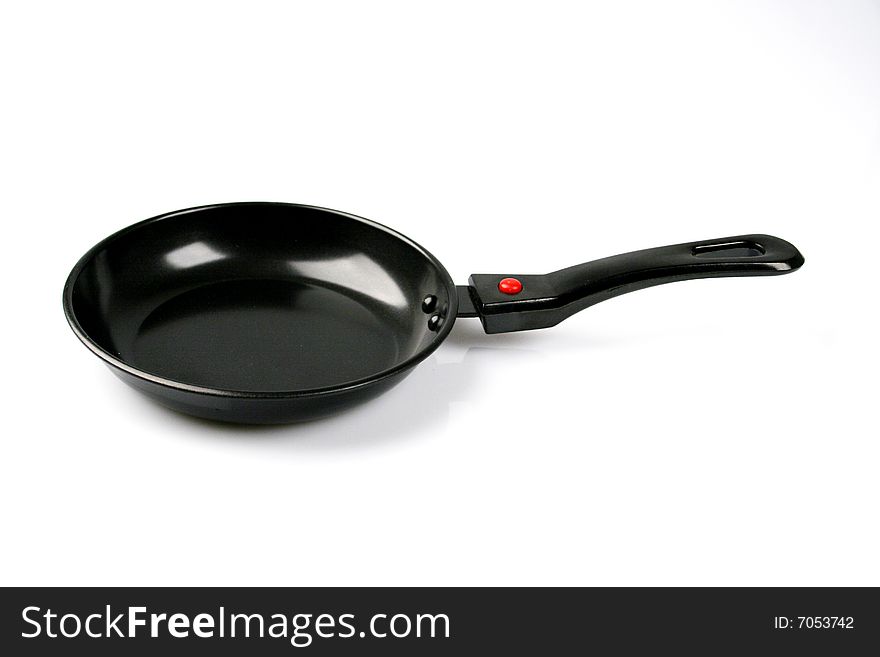 Frying pan isolated from white background