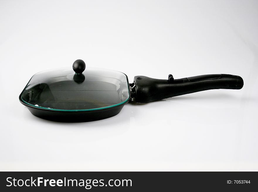 Frying pan isolated from white background