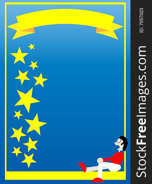 Christmas Card - Vector Clipart