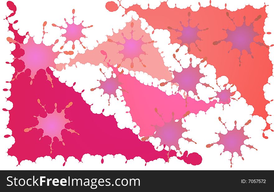 Spotted grunge background with blobs. Spotted grunge background with blobs