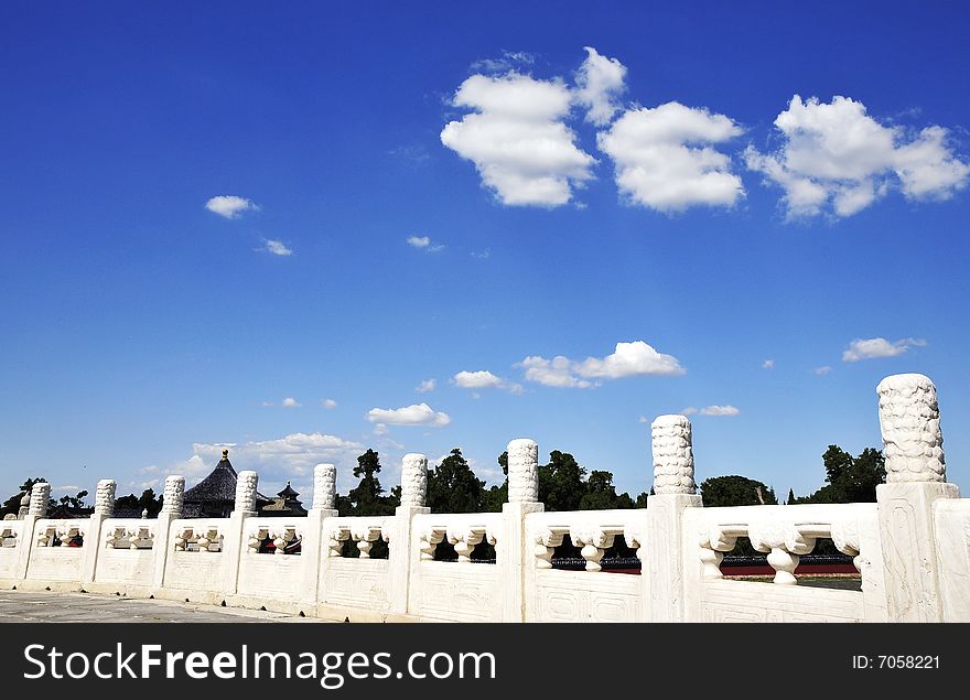 Ancient chinese building with dragon statue,artwork. Ancient chinese building with dragon statue,artwork