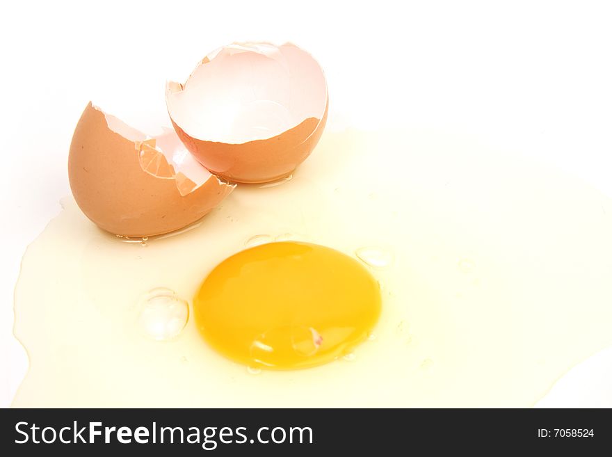 Cracked egg