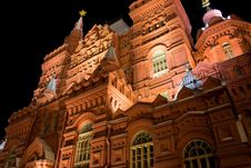 Historical Museum At Night Royalty Free Stock Photo Historical Museum At Night Royalty Free Stock Photo
