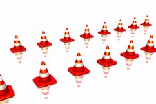 Traffic Cone Royalty Free Stock Images Traffic Cone Royalty Free Stock Images