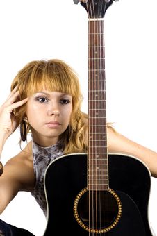 Thoughtful Musician Royalty Free Stock Photography Thoughtful Musician Royalty Free Stock Photography