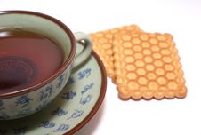 Tea And Cookies Royalty Free Stock Image Tea And Cookies Royalty Free Stock Image