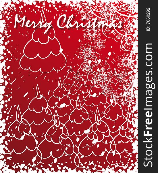 Merry Christmas' vector background for your design project