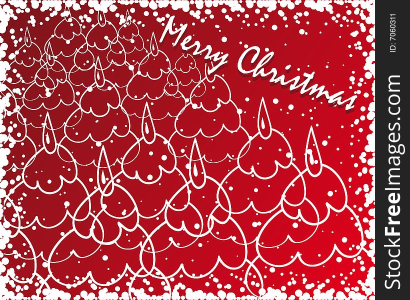 Merry Christmas' vector background for your design project