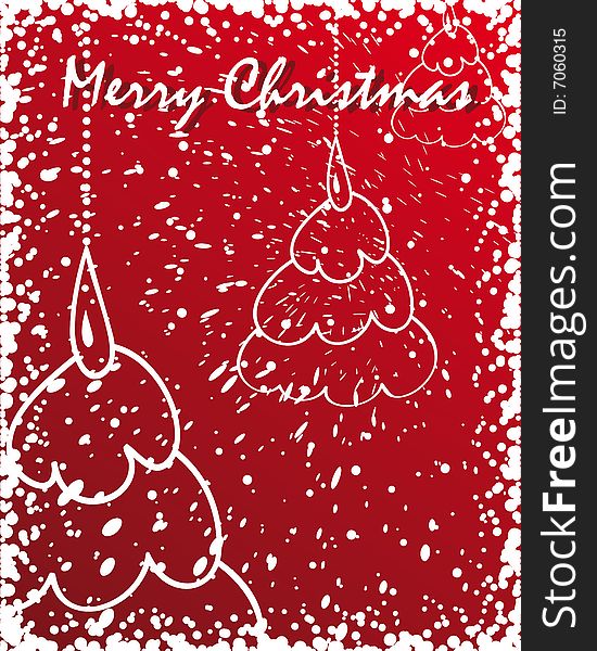 Merry Christmas' vector background for your design project