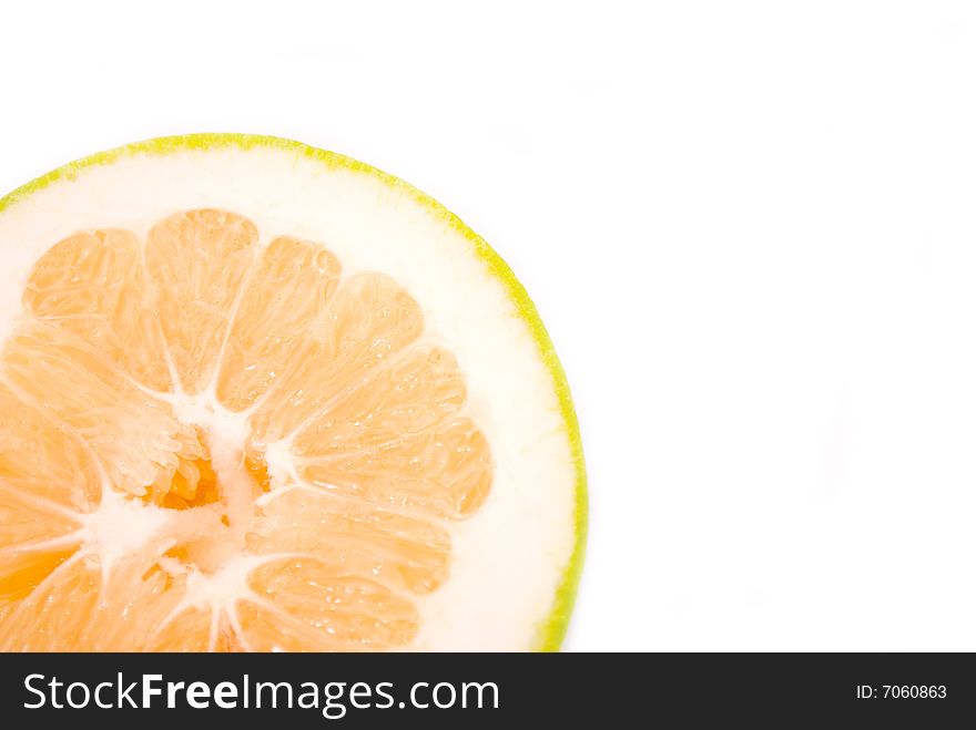 Citrus Fruits - green half sliced grapefruit also for background. Citrus Fruits - green half sliced grapefruit also for background