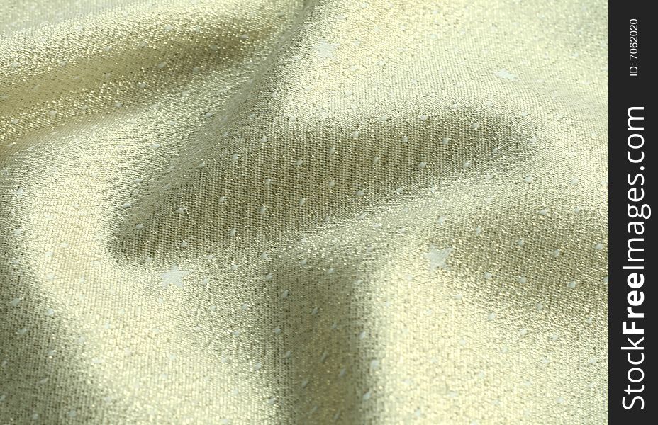 Light silk fabric texture closeup