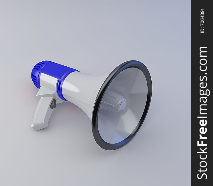 Megaphone (loud Speaker) 3d