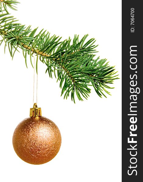 New year. Christmas. Tree decoration.