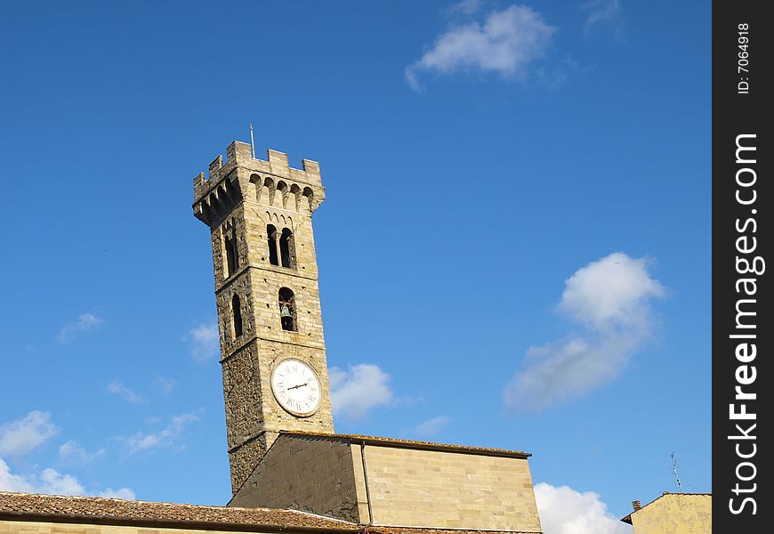 Bell tower in Fiesole