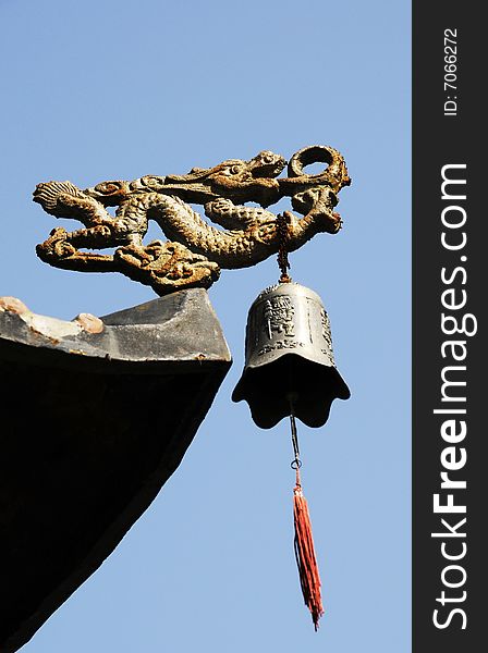 Dragon Statue And The Bell