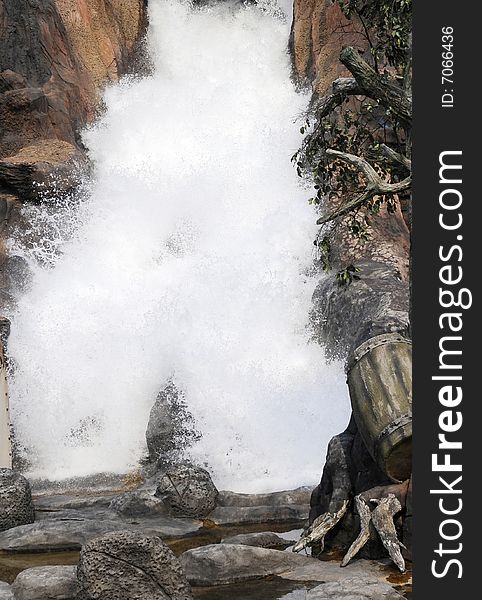 Flush Waterfalls,riptide, waterfall in the creek