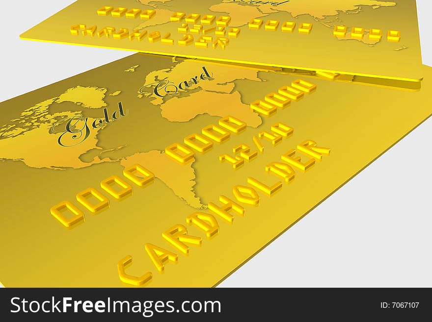 Gold Bank Card