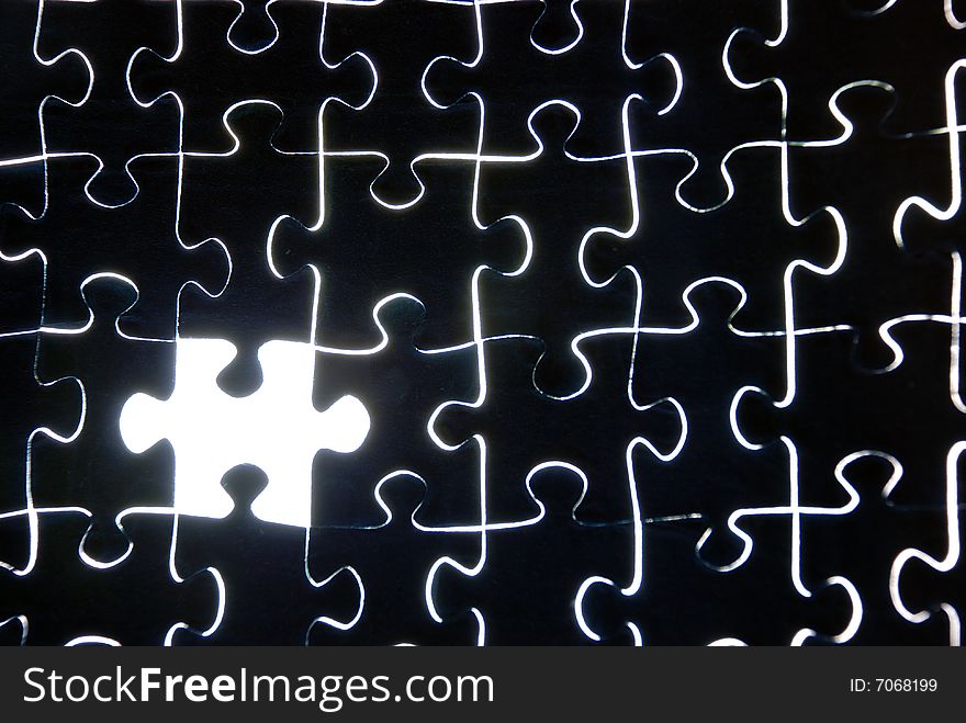 Abstract Puzzle Background