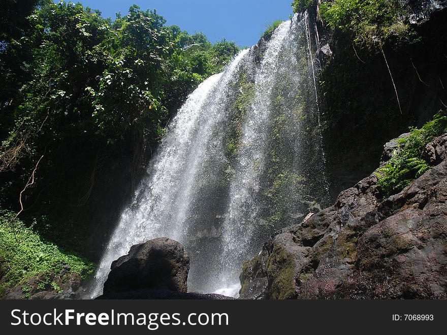 Waterfall In Laos