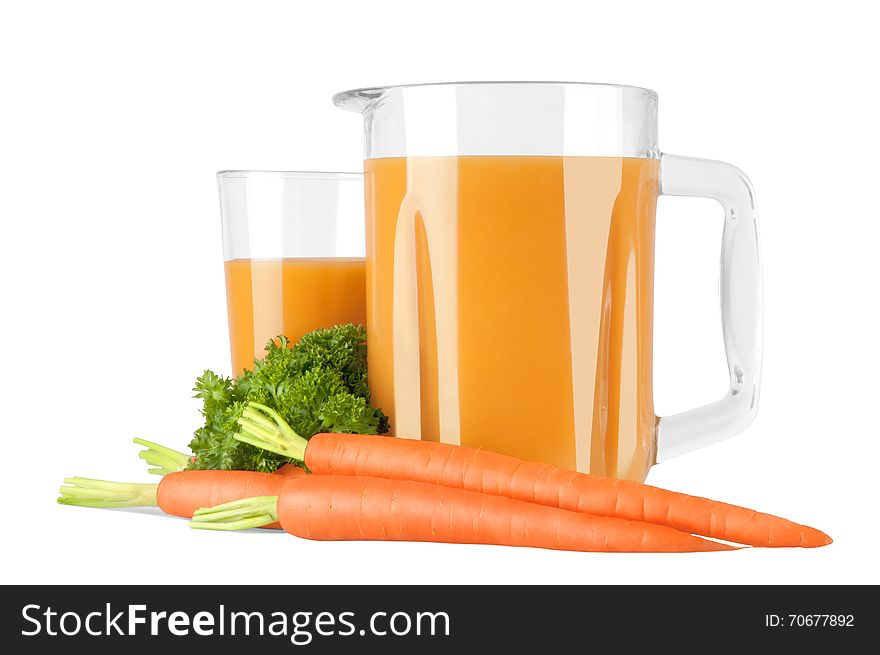 Carrot Juice In Glass