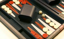 Backgammon Royalty Free Stock Photography Backgammon Royalty Free Stock Photography