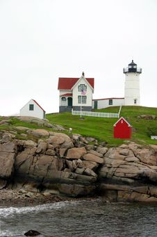 Cape Neddick Lighthouse, Maine Stock Image Cape Neddick Lighthouse, Maine Stock Image