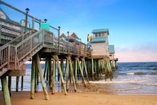 Old Orchard Beach, Maine Stock Image