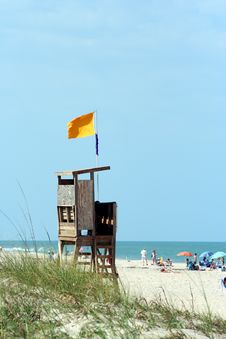 Life Guard Stand Stock Image