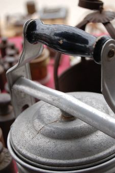 An Old Mess-tin Royalty Free Stock Photos An Old Mess-tin Royalty Free Stock Photos