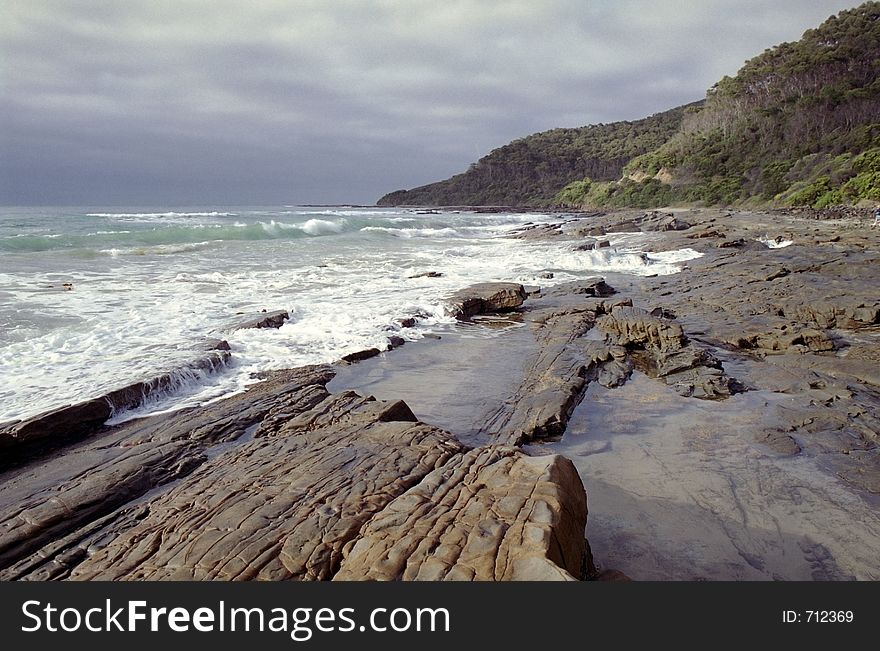 Rocky coast