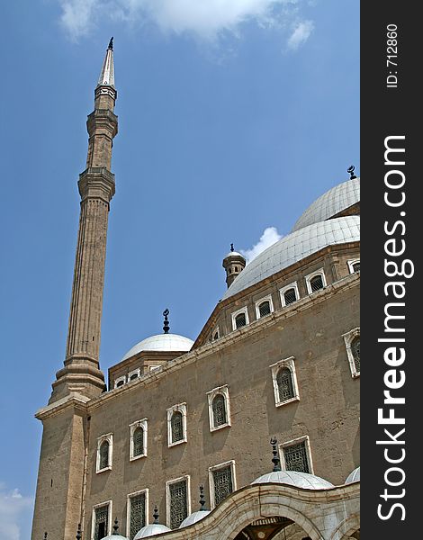 Mohammed Ali Mosque at Cairo, Egypt